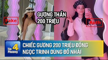 🔥 Liên tục khoe chiếc gương 200 triệu đồng, Ngọc Trinh bị nhãn hàng 