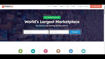 Classiads WordPress Theme Ultra Demo #wordpress #themeforest #classiads