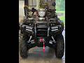 2026 Honda Rubicon 520 Vessel Powersports Dual Headlight Installation with Fabricated Bracket Mod.