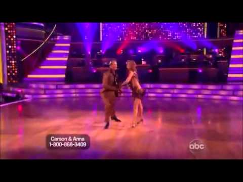 Carson Kressley & Anna Trebunskaya Cha Cha
