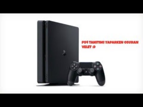 ps4 tanitimi yaparken heyecandan osuran cocuk