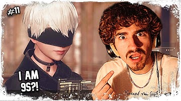 I CAN PLAY AS 9S?! | NieR: Automata - Route B | Blind Playthrough | First Time Playing [EP11]