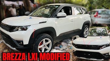 Brezza 2025 Modifications 🔥 Brezza Lxi to Zxi Modified 🔥 Grand Brezza 2025