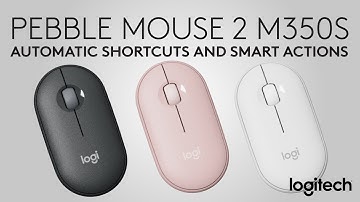 Logitech Pebble Mouse 2 M350s: Automatic shortcuts with Smart Actions in Logi Options+