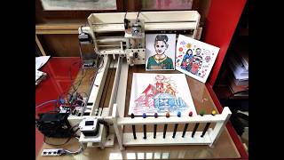 DIY multicolor Pen Plotter