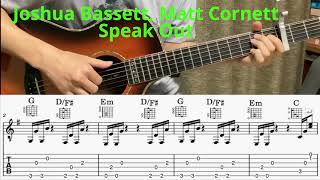 Joshua Bassett, Matt Cornett - 'Speak Out' guitar tutorial