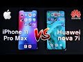 iPhone 11 Pro Max vs Huawei Nova 7i - Speed Test Comparison - هواوي نوفا 7 اي ضد ايفون 11 برو ماكس