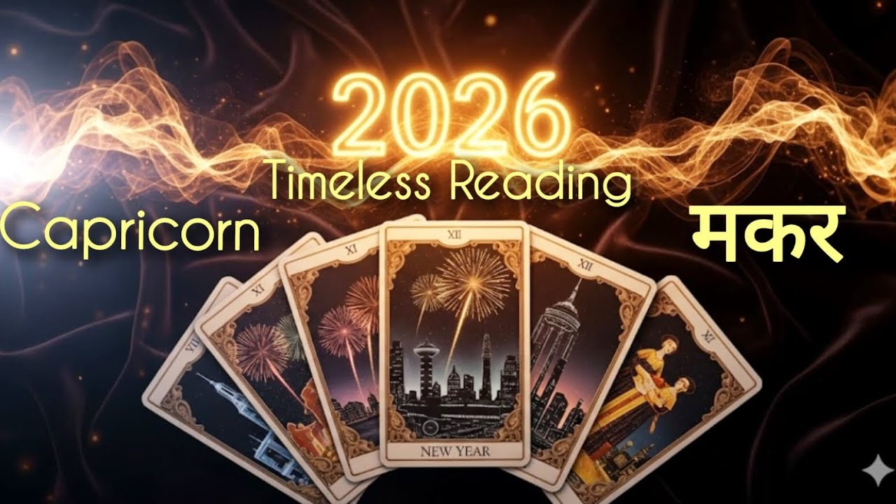 CAPRICORN 🔥 2026 Timeline Activated |  Hard Work - Massive Results 