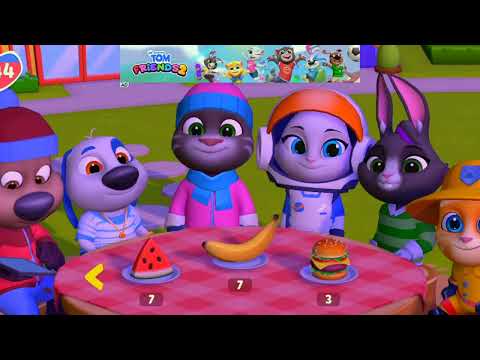 My Talking Tom Friends 2 🌰🥞🍕🍮🍩🥐🍏🍪🥖🫘
