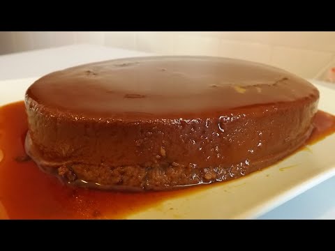 FLAN de CHOCOLATE | Receta fácil, sin horno