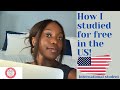 HOW I GOT A 100% SCHOLARSHIPS IN THE US | Scholarships for International students