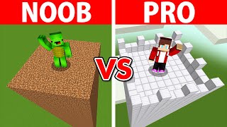 Minecraft NOOB vs PRO: SAFEST SECURITY TOWER BUILD CHALLENGE screenshot 5