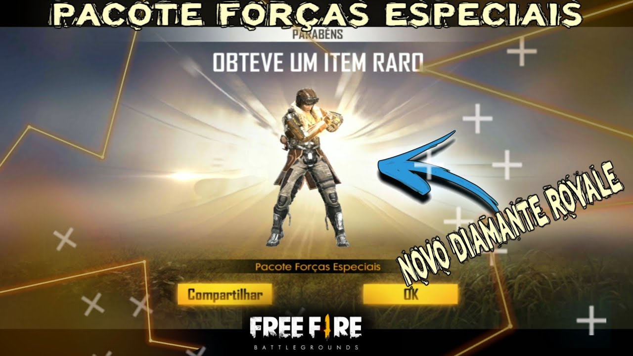 Garena Free Fire - Uma skin de casal no novo Diamante Royale! Essa