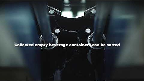 Aco Recycling G-1 Smart Reverse Vending Machine Sorting Feature #HighTechSolutionsforEnvironment