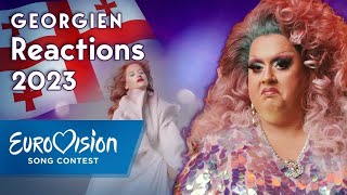 Iru - "Echo" - Georgien | Reactions | Eurovision Song Contest 2023 | NDR