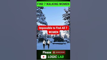 No One Finds All 7 girls..Can You?😲 | Mind Challenge #shortspuzzle #shorts #brainteaser #viralshorts