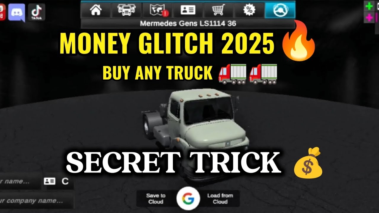 🤑 Grand Truck Simulator 2 BUG Infinite Money Exploit YouTube