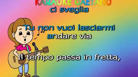 Alan Sorrenti   Tu sei l'unica donna per me karaoke con coro demo