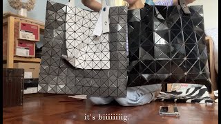 Issey Miyake Kangaroo Prism Bao Bao 10x10 (with 6x6 comparison)