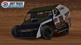 30 Laps @ The Charlotte Dirt Track In The UMP Modifieds | iRacing