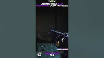 MW2 M4 Polyatomic Camo - 2/55 weapons #callofduty #modernwarfare2 #cod #warzone2 #codmw2 #shorts