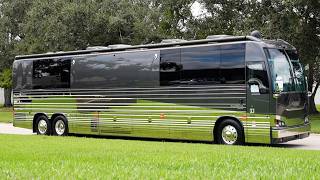 Tour of Rare Prevost Millennium X3 available for $1,333,333!