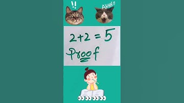 I will prove 2+2=5 in this video. Where are Mathematicians? 👀👀 #shorts #youtubeshorts #maths