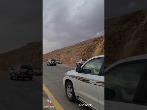 شلالات طريق الحائر حوطة بني تميم يوليو 2021