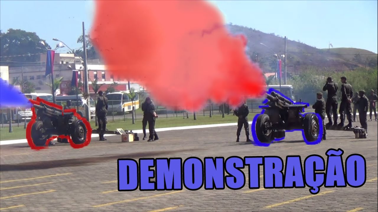 Demonstração Dia da Artilharia - CMJF