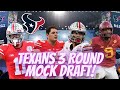 Houston Texans 3 Round Mock Draft!