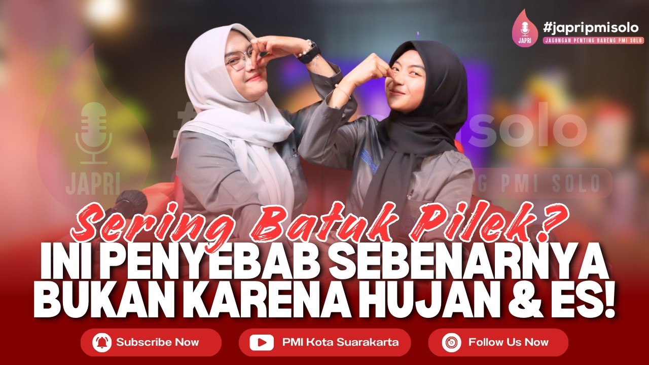 “Sering Batuk Pilek? Ini Penyebab Sebenarnya (Bukan Karena Hujan & Es!)”