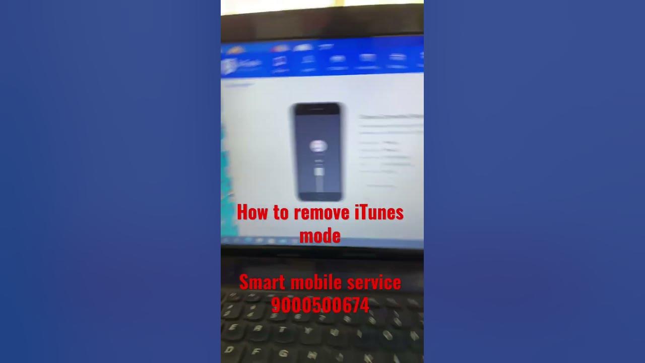 Iphone how to remove itunes logo youtube