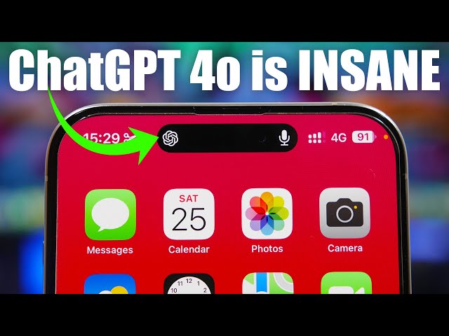 How To REPLACE Siri with ChatGPT 4o on iPhone! class=