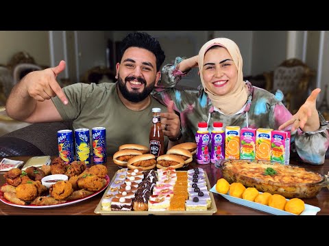 تحدي اللي تقدر تاكلة راح اعطيك ثمنة دماااار السنين 