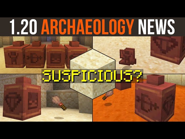 Minecraft's archeology feature is finally getting dug up for 1.20