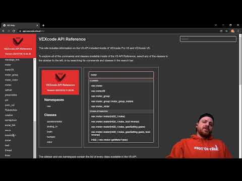 VEX Code V5 Pro Classes