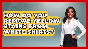 How Do You Remove Yellow Stains From White Shirts? - The Sharp Dressed Gent