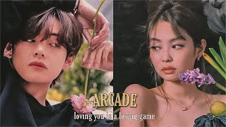 Jennie & V - Arcade [Loving You Is A Losing Game] FMV Resimi