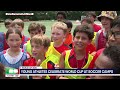 France and Morocco face off; young athletes celebrate World Cup at soccer camps