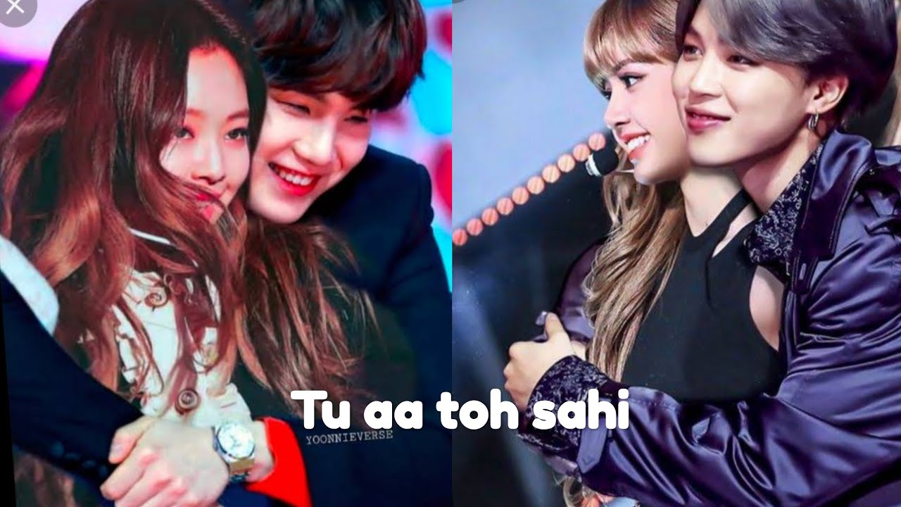 lismin and yoonnie 💙aa toh sahi|| hindi song||