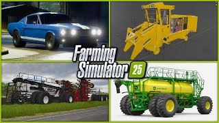 Farm Sim News - Mustang, 669 Buncher, Bourgault Mods, & More! | Farming Simulator 25