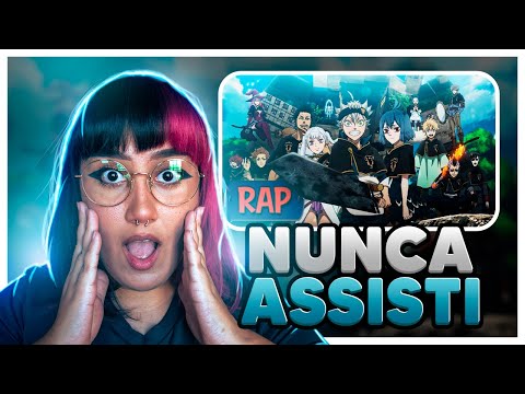 REACT Rap dos Touros Negros (Black Clover) - O ESQUADRÃO MAIS FORTE | KG Raps