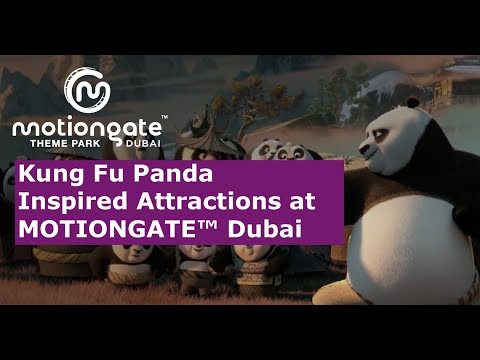 Kung Fu Panda Inspired Attractions At MOTIONGATE Dubai 