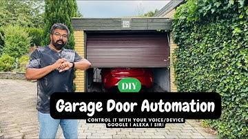 "Hey Google, Open the garage !!!" | DIY Garage Door Automation | Meross