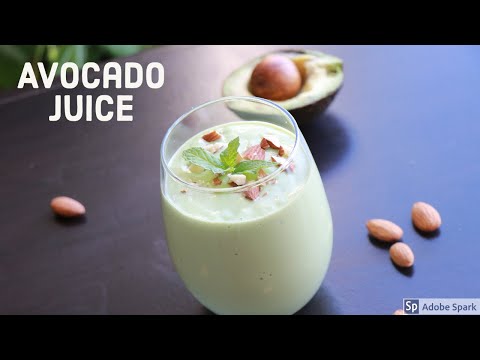 Come fare il succo di avocado con il latte (ricetta per un frullato cremoso)