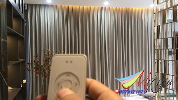Màn cửa tự động Mỹ Tho_Rèm tự động Mỹ Tho