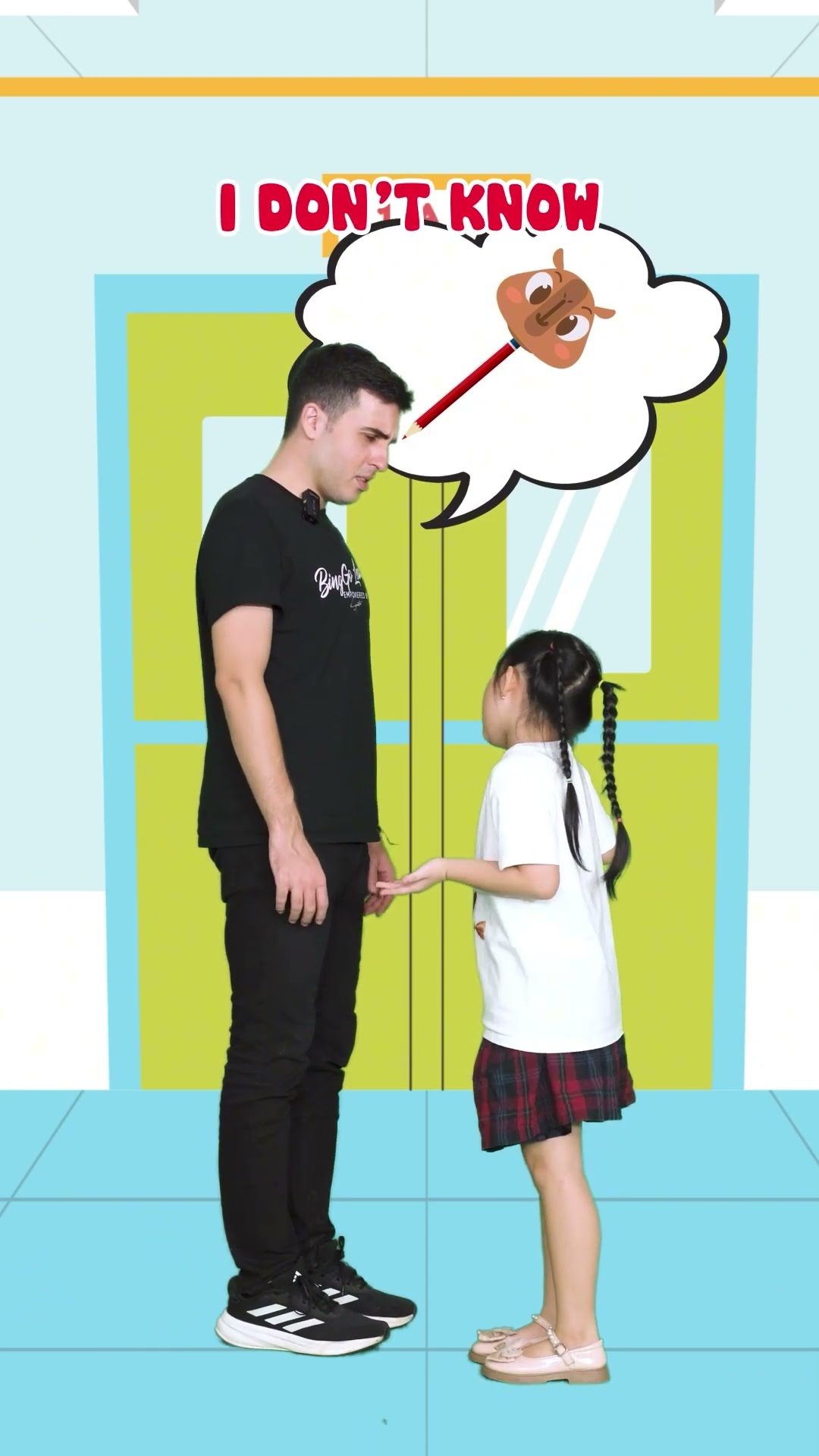 Bé học tiếng anh qua phim hoạt hình bút chì I lost my pencil | Videos and cartoons for baby #shorts