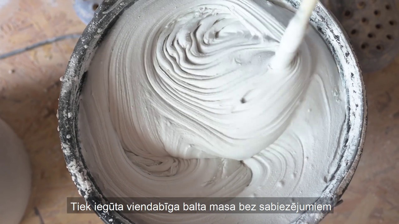 Sienu špaktelēšana un sagatavošana krāsošanai  ar weber LR+