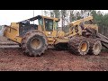 Tigercat 635d, a beast of a machine AND what to do if you have someone get crushed