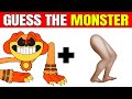Challenge guess the monster by emoji  voice  smiling critters poppy playtime chapter 3 catnap